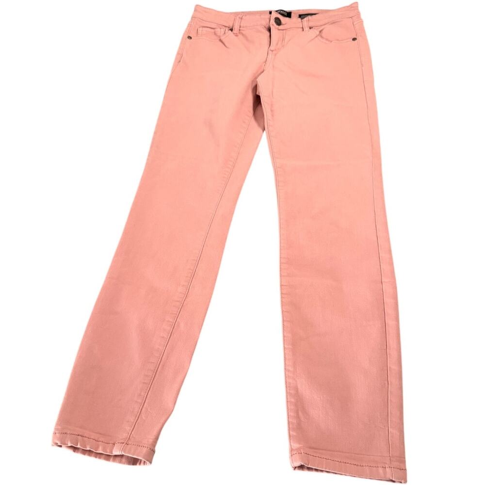 Buffalo David Bitton Aubrey Pink Stretch Straight Leg Jeans Pants Size 4/26